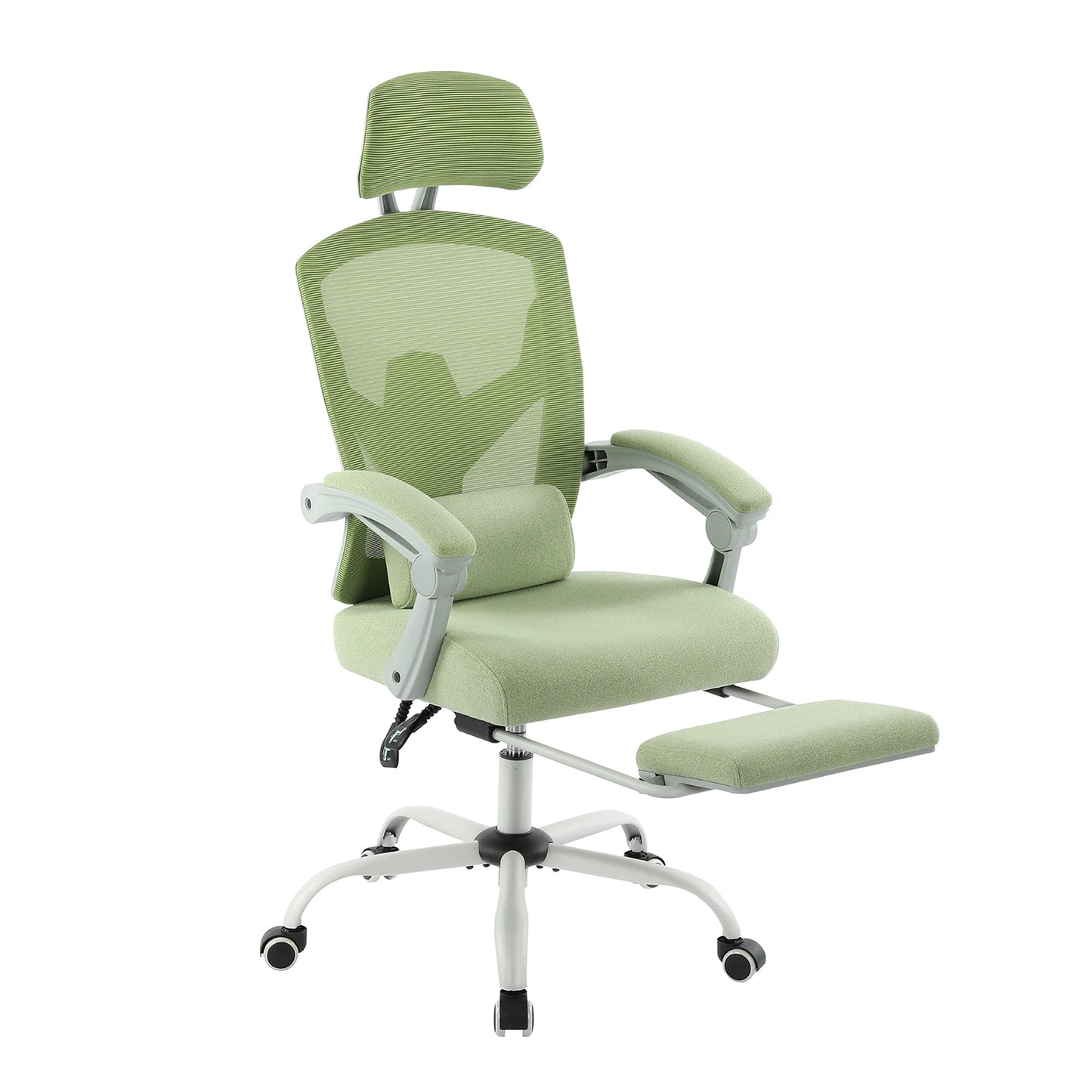 Reclining Gaming Chair with Lumbar Support