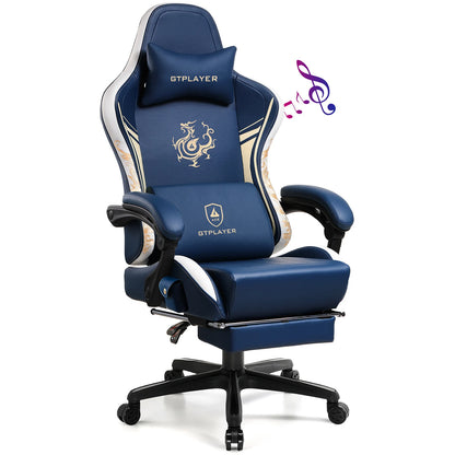 GTPLAYER Gaming Chair with Bluetooth Speakers