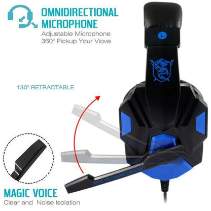 Wired Bass HD Gaming Headset