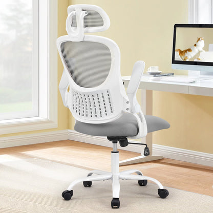 Gaming Chair with Flip-Up Arms