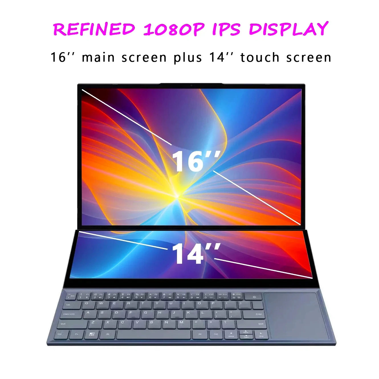 Dual-Screen E-Sports Laptop